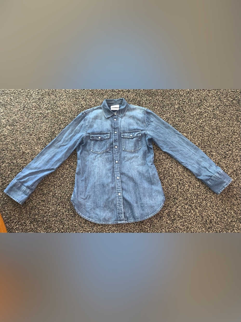 3 for $30 ⚡️ J. Crew Light Jean/Chambray Button-Down Shirt - Light Blue 4 slim